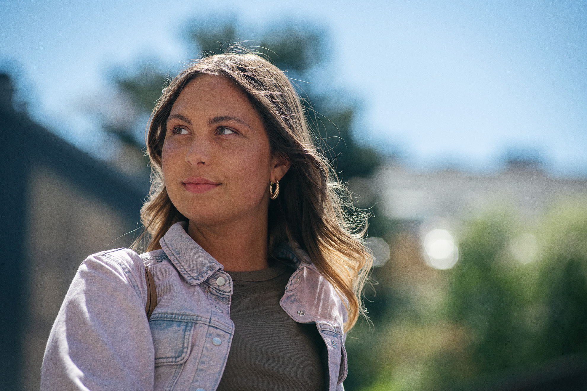 Portræt af elev fra EUX-Gymnasiet