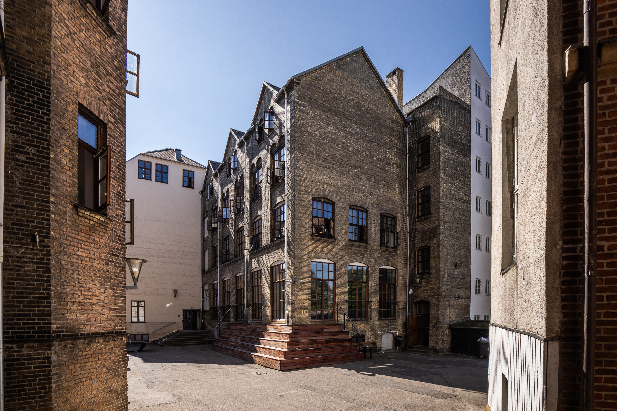 En Niels Brock bygnings facade