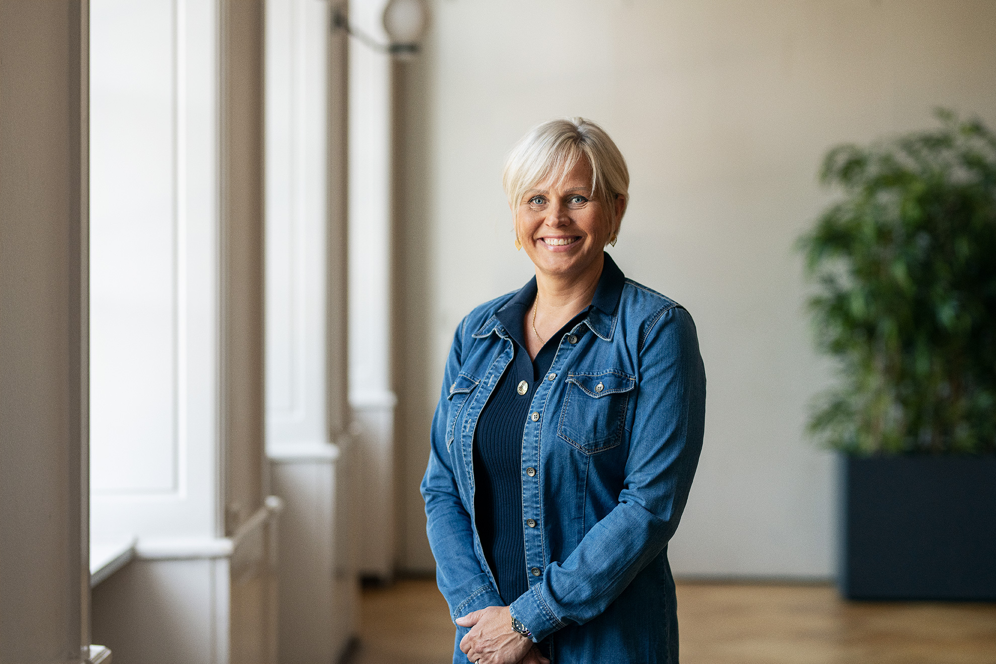 Portræt af Direktør for Forretningsudvikling og Presseansvarlig Gitte Vestergaard