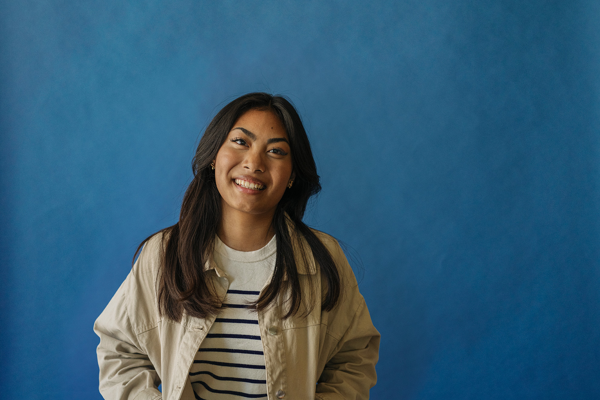 Portræt af elev fra Det Internationale Gymnasium