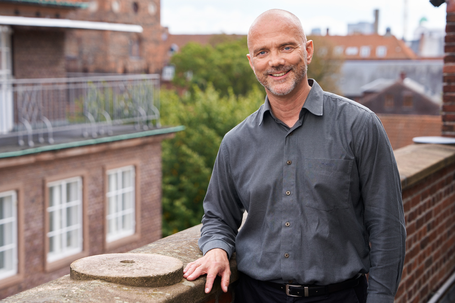 Portræt af medarbejder Henrik Halvorsen