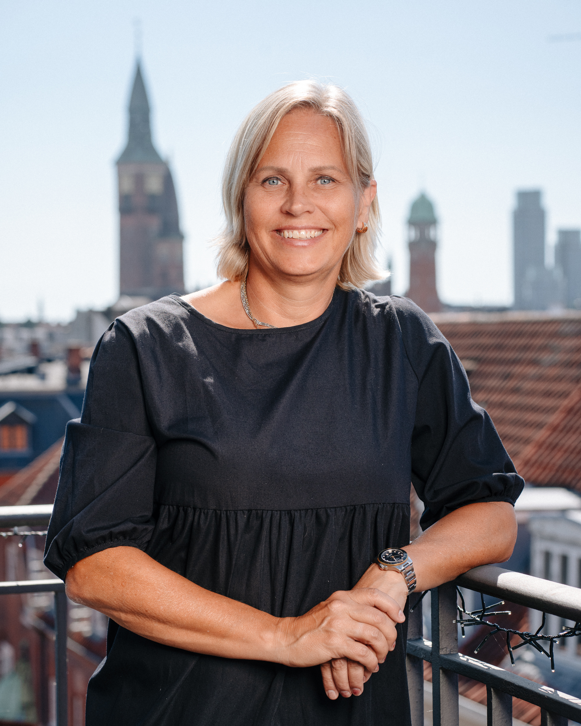 Portræt af Direktør for Forretningsudvikling og Presseansvarlig Gitte Vestergaard