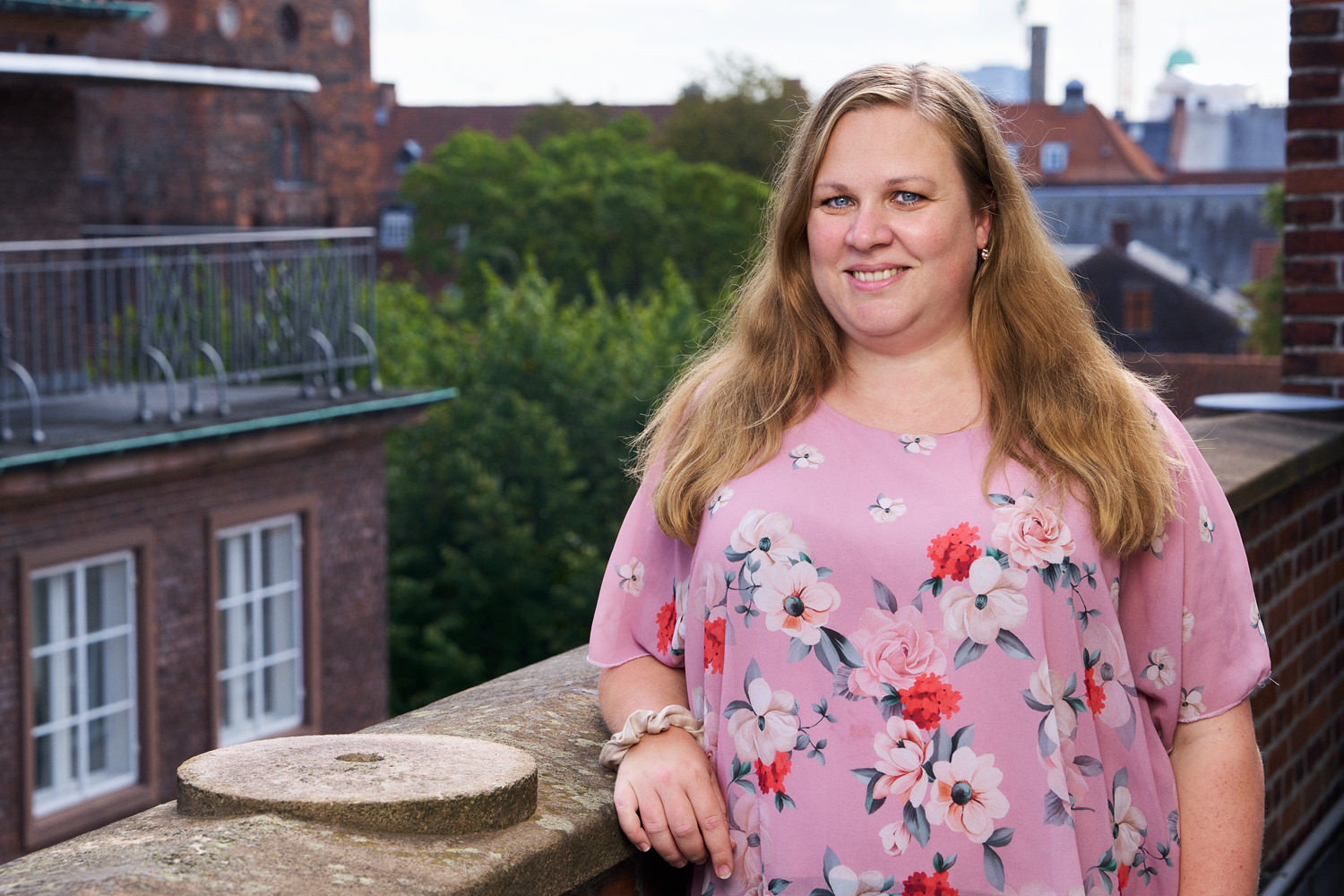 Portræt af medarbejder Pernille Sørensen