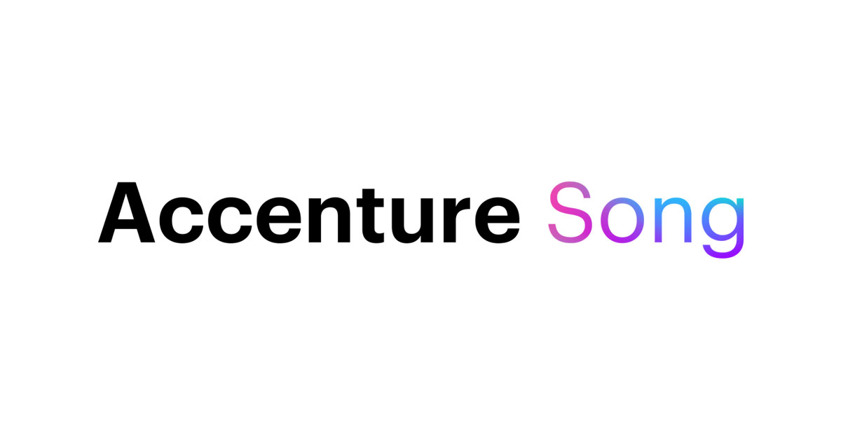 Firmaet Accenture Song's logo