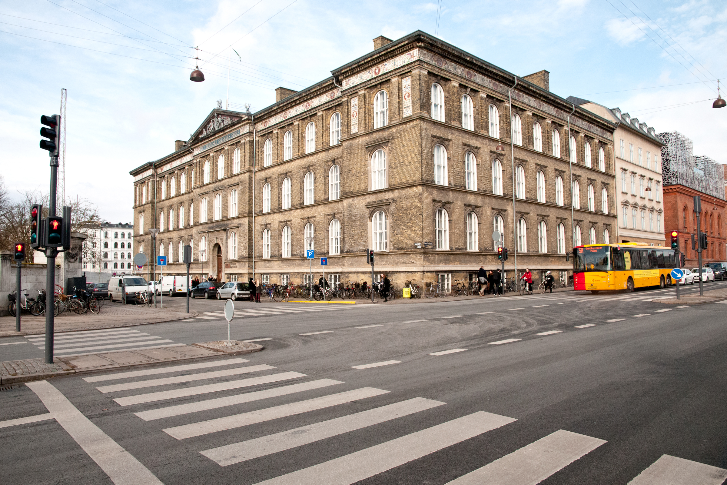 Det Internationale Gymnasium's facade
