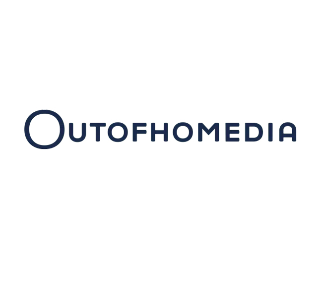 Firmaet Out of homedia's logo